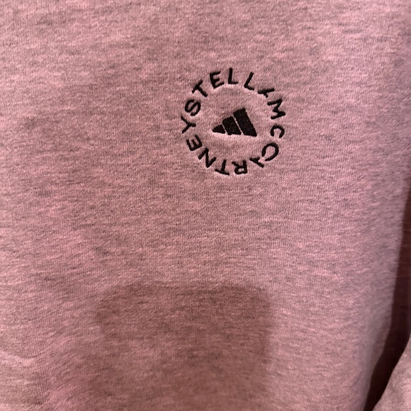 Women’s Adidas by Stella McCartney pink heathered Sweatshirt - Picture 2 of 6